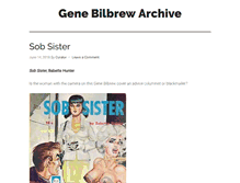 Tablet Screenshot of genebilbrewarchive.com